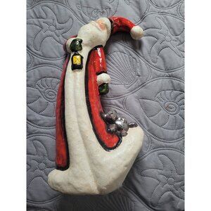 Unique Old World Santa Figure Statue 17" Light Weight Sterling Inc